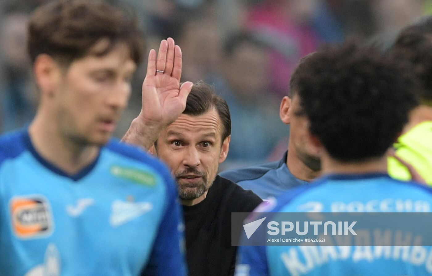 Russia Soccer Premier-League Zenit - Spartak