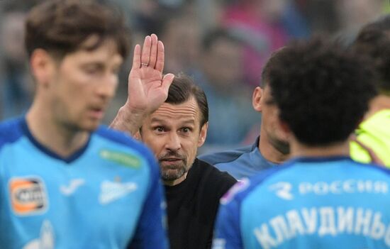 Russia Soccer Premier-League Zenit - Spartak