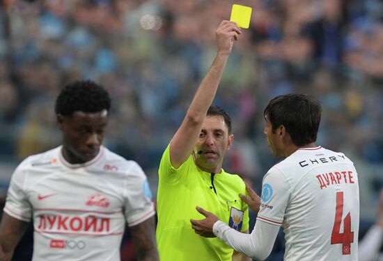 Russia Soccer Premier-League Zenit - Spartak