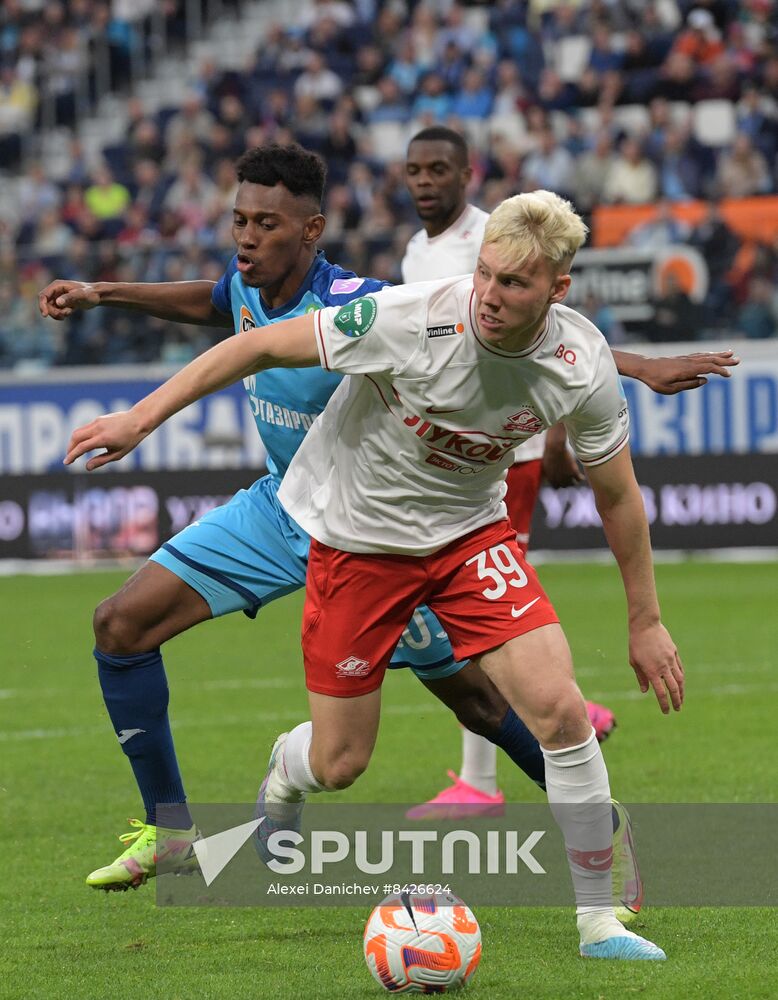 Russia Soccer Premier-League Zenit - Spartak