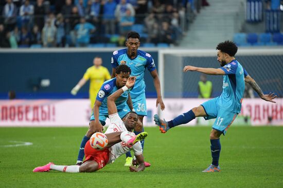 Russia Soccer Premier-League Zenit - Spartak