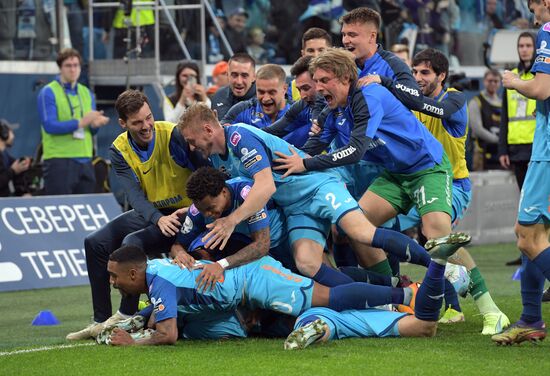 Russia Soccer Premier-League Zenit - Spartak