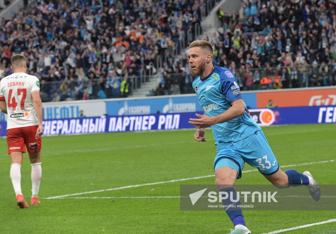 Russia Soccer Premier-League Zenit - Spartak