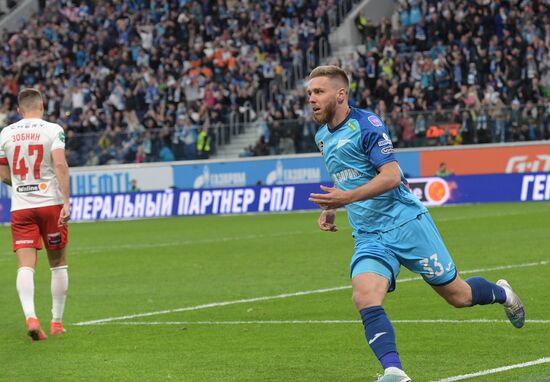 Russia Soccer Premier-League Zenit - Spartak