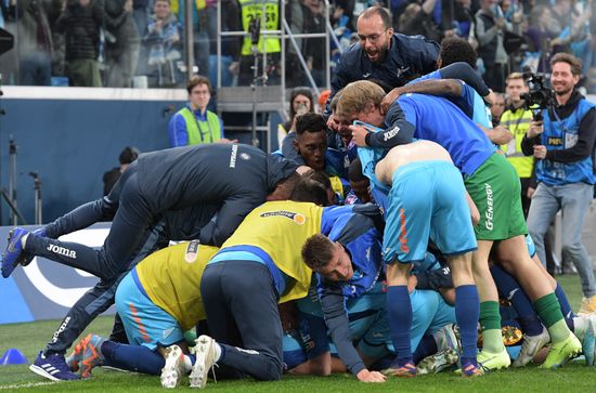 Russia Soccer Premier-League Zenit - Spartak