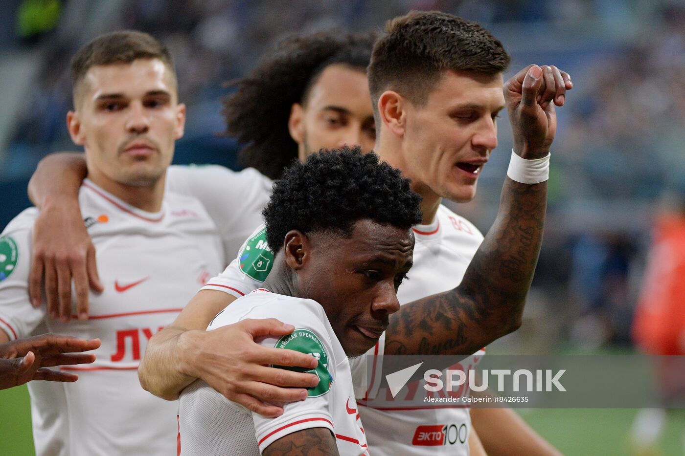 Russia Soccer Premier-League Zenit - Spartak