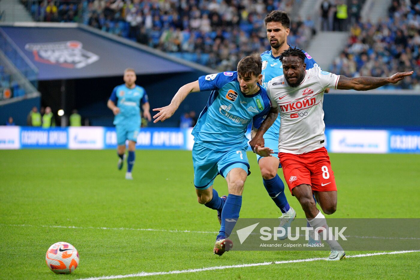 Russia Soccer Premier-League Zenit - Spartak