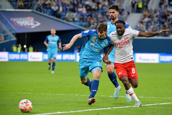 Russia Soccer Premier-League Zenit - Spartak
