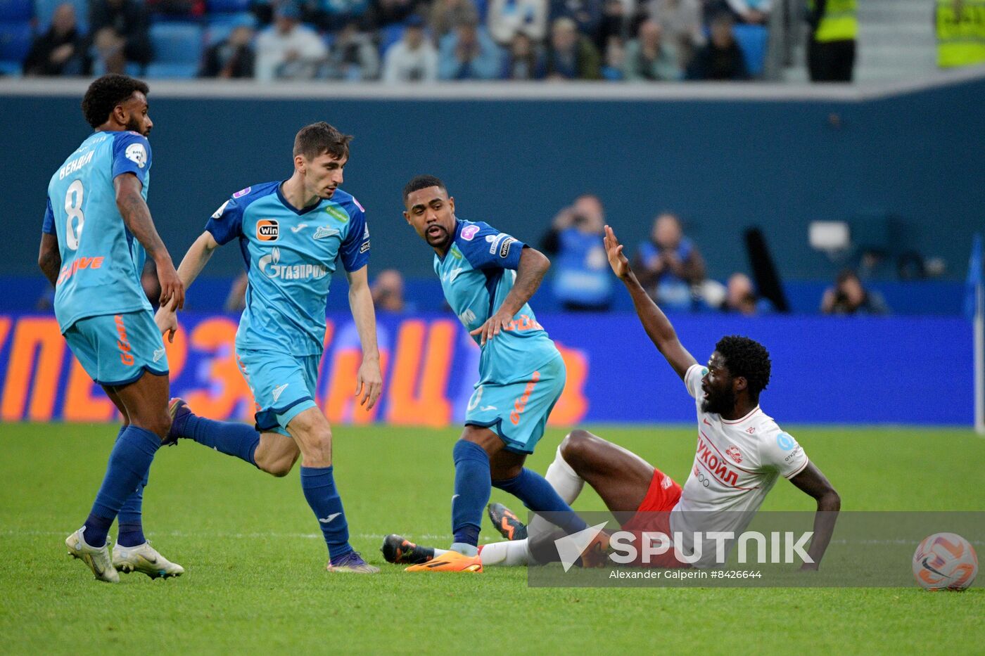 Russia Soccer Premier-League Zenit - Spartak