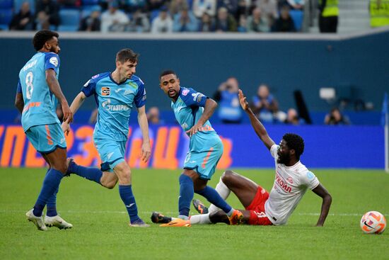 Russia Soccer Premier-League Zenit - Spartak