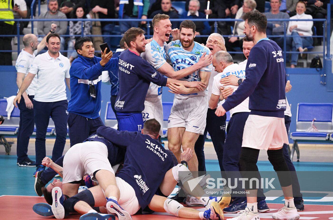 Russia Volleyball Championship Men Dynamo - Zenit-Kazan