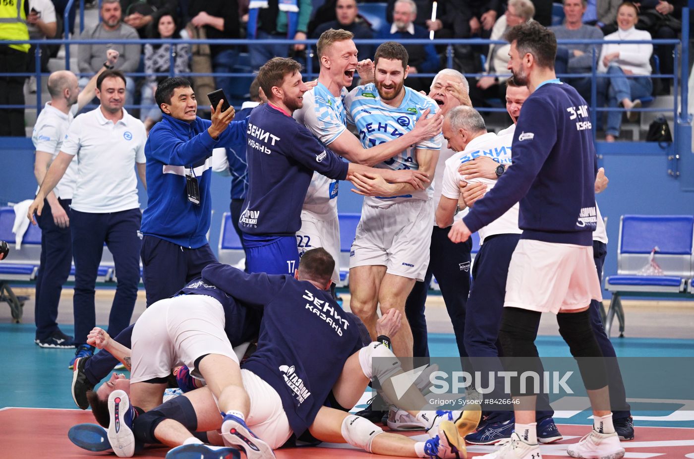 Russia Volleyball Championship Men Dynamo - Zenit-Kazan