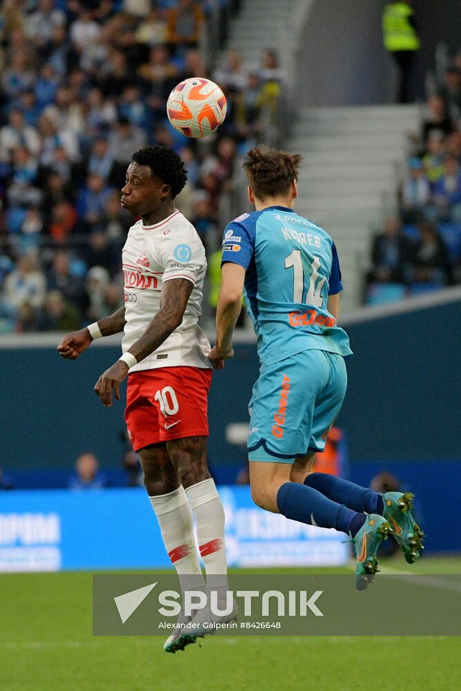 Russia Soccer Premier-League Zenit - Spartak