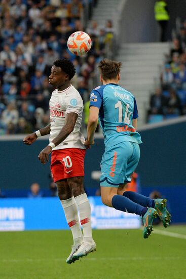 Russia Soccer Premier-League Zenit - Spartak
