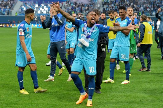 Russia Soccer Premier-League Zenit - Spartak