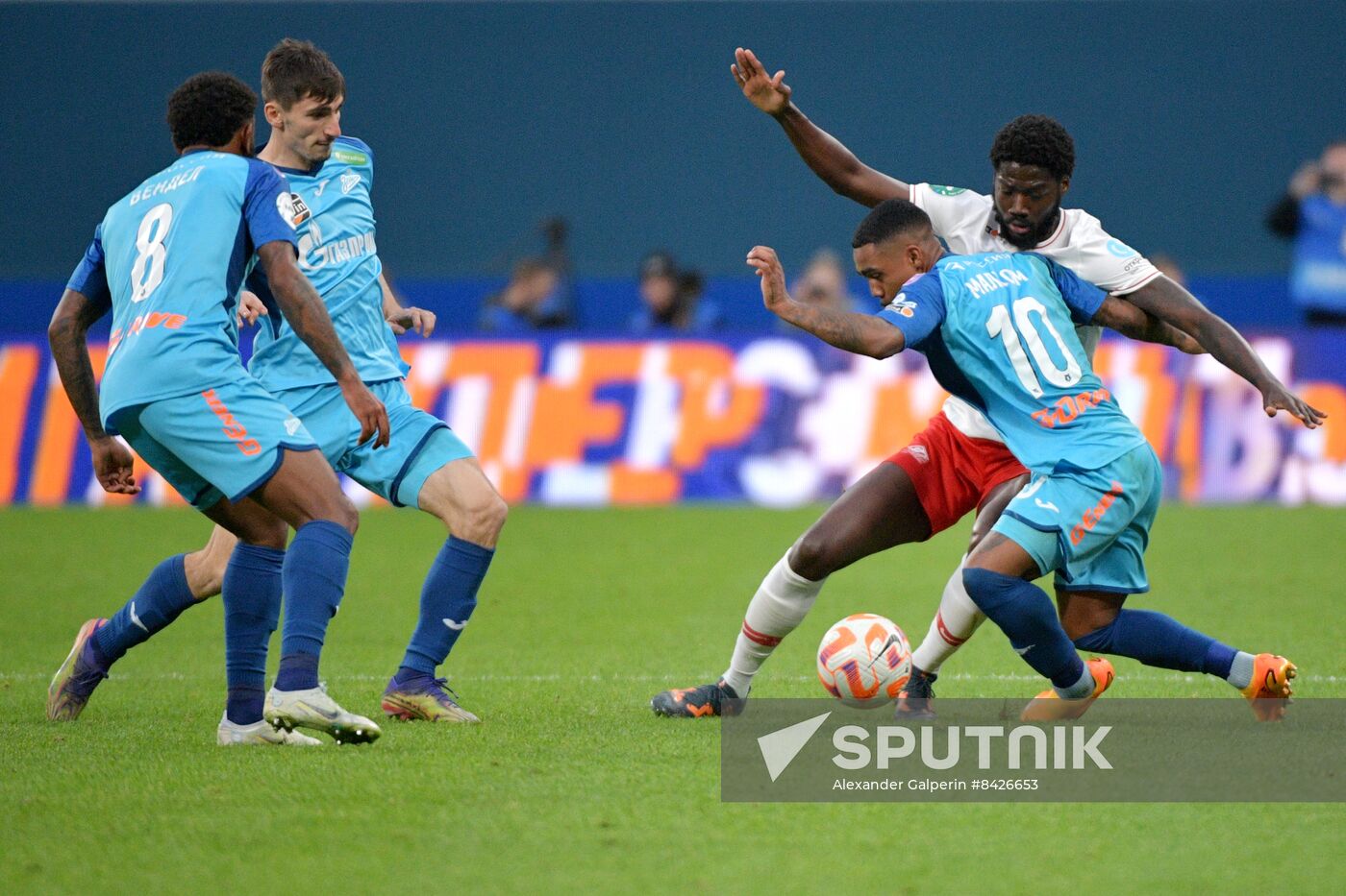 Russia Soccer Premier-League Zenit - Spartak