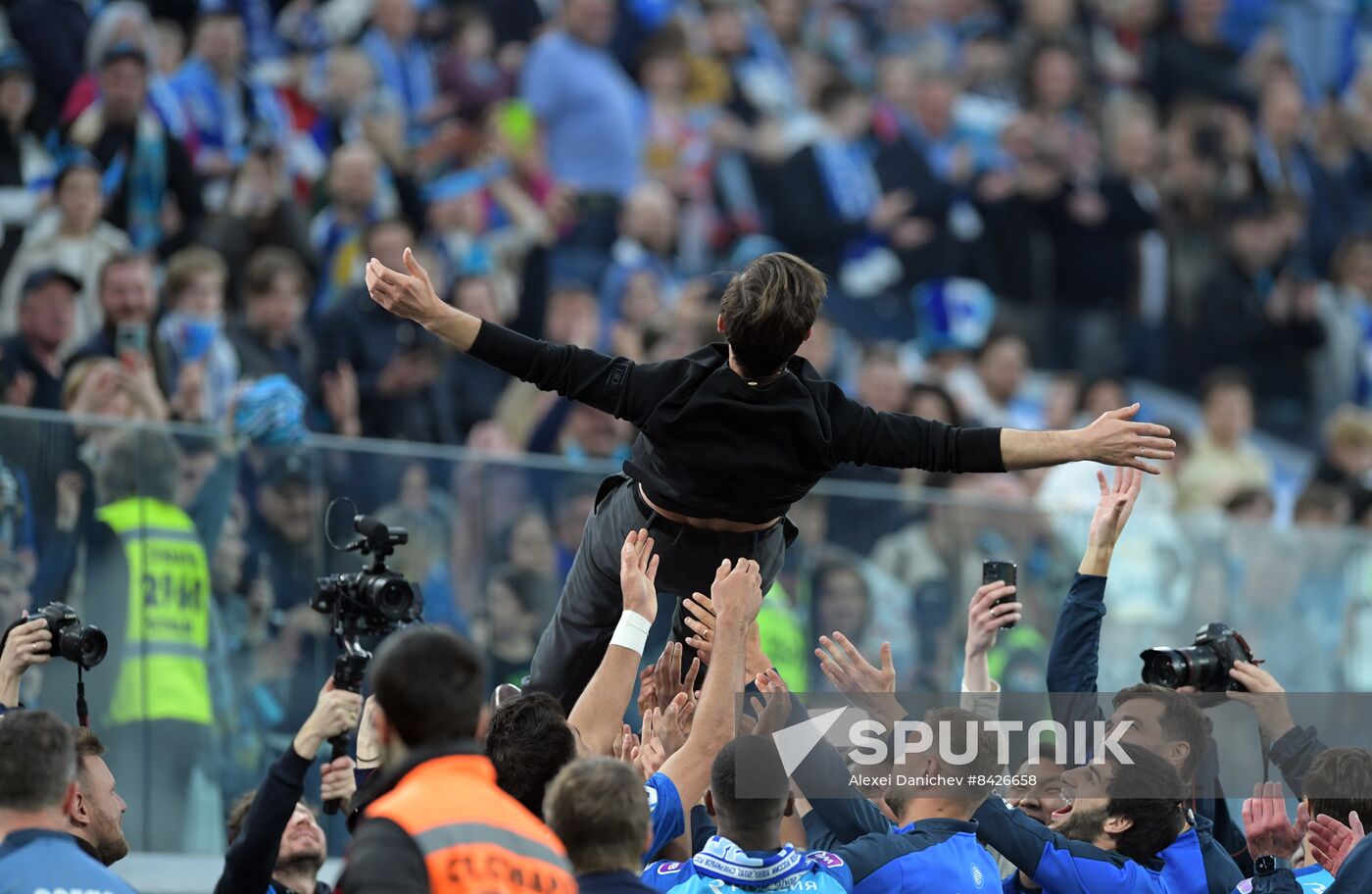 Russia Soccer Premier-League Zenit - Spartak
