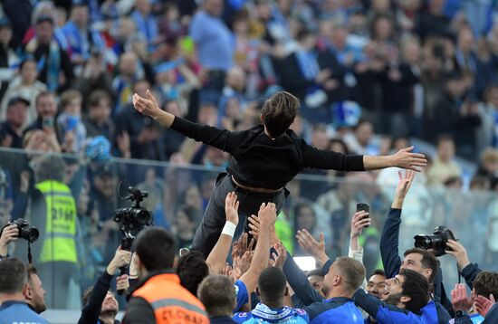 Russia Soccer Premier-League Zenit - Spartak