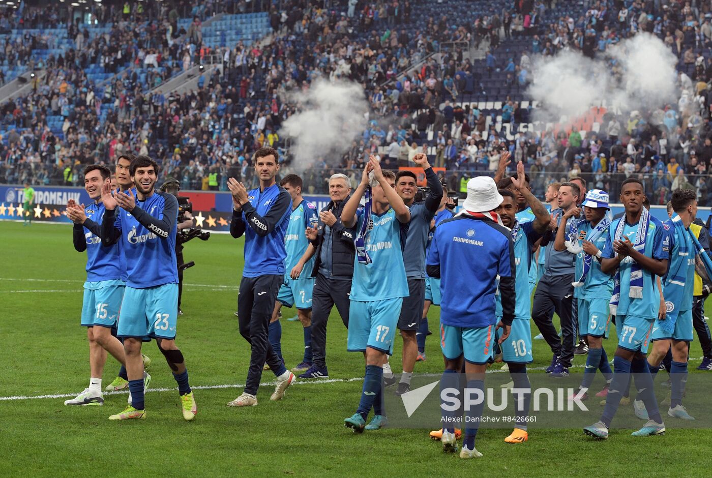 Russia Soccer Premier-League Zenit - Spartak