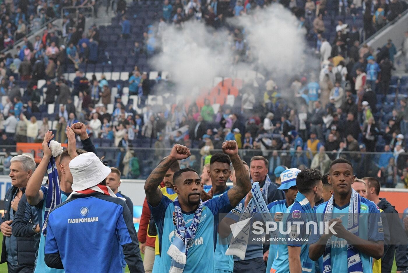 Russia Soccer Premier-League Zenit - Spartak