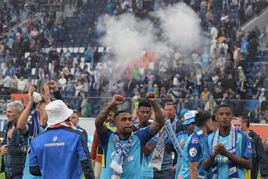 Russia Soccer Premier-League Zenit - Spartak