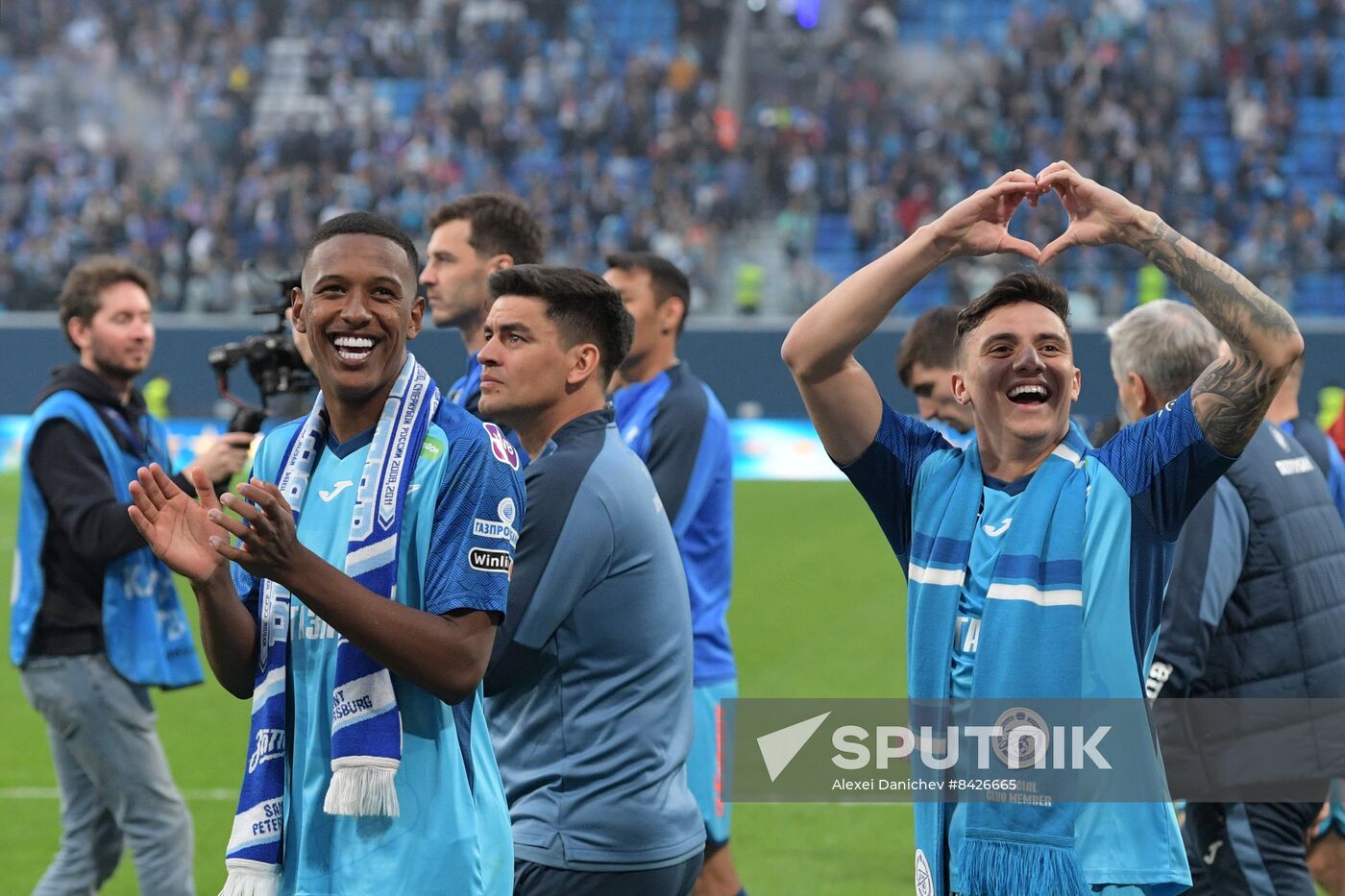 Russia Soccer Premier-League Zenit - Spartak