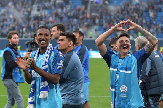 Russia Soccer Premier-League Zenit - Spartak