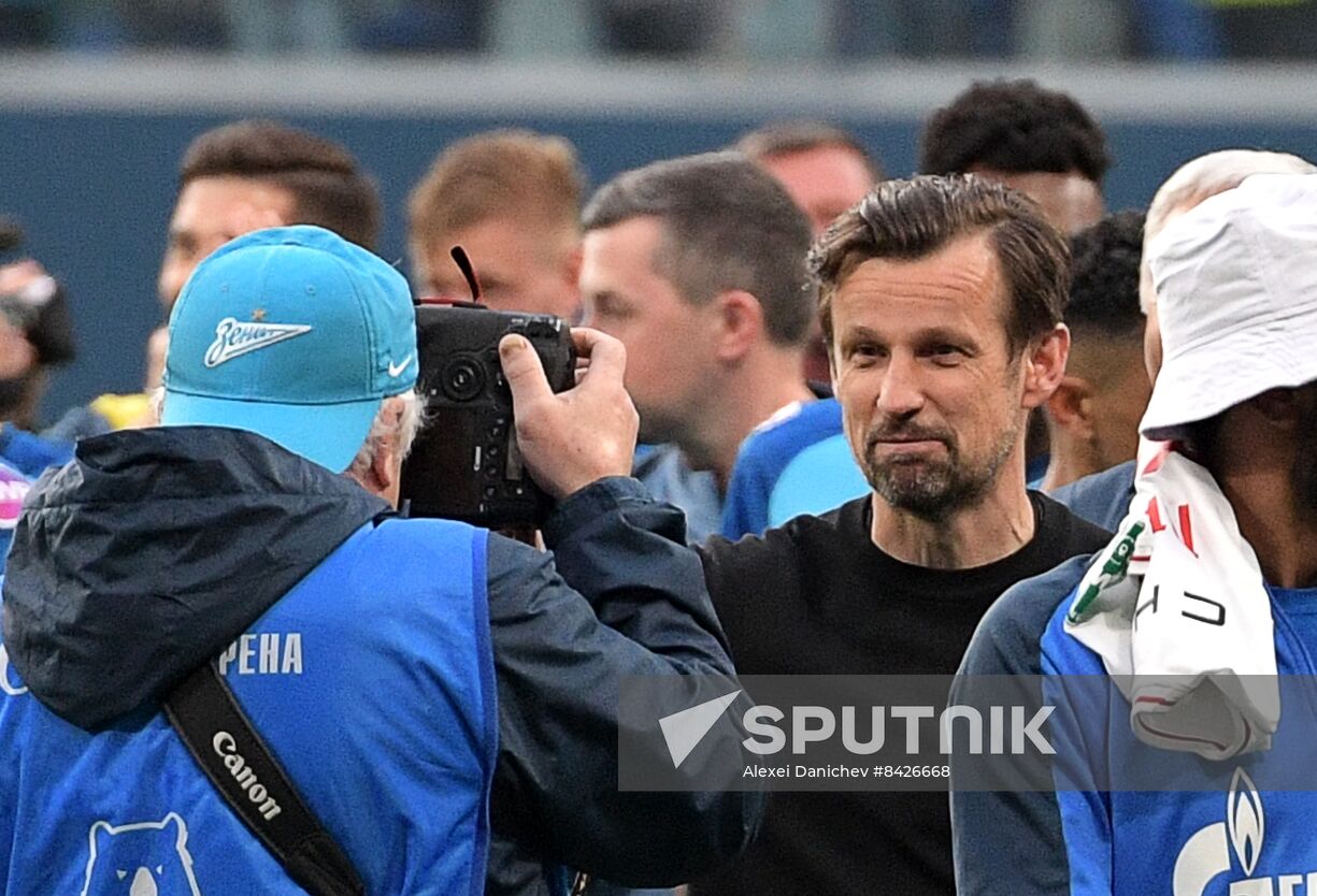 Russia Soccer Premier-League Zenit - Spartak