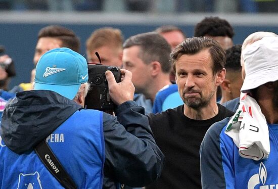 Russia Soccer Premier-League Zenit - Spartak