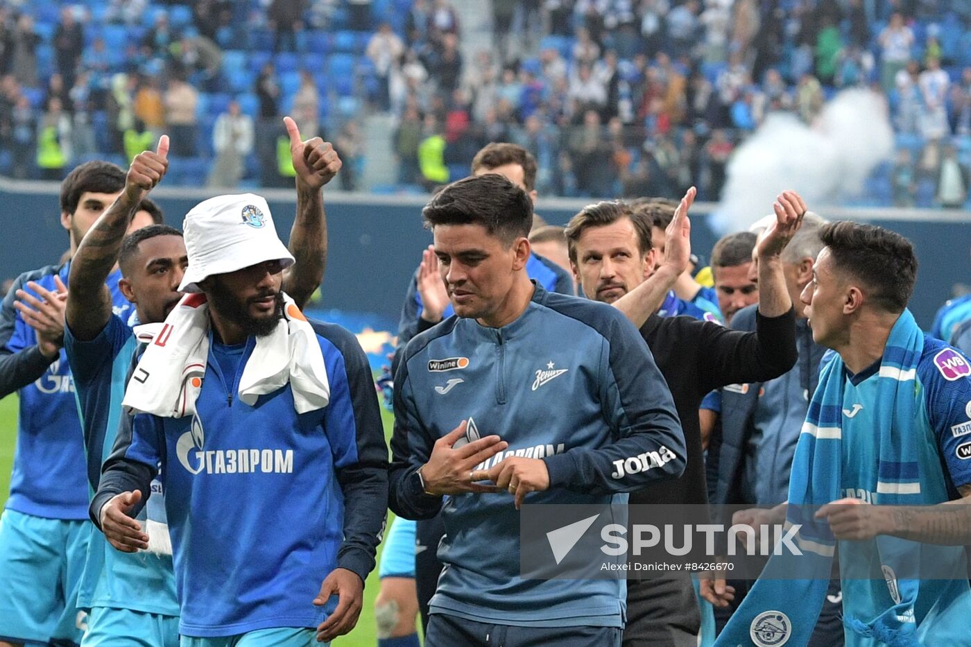 Russia Soccer Premier-League Zenit - Spartak