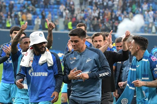 Russia Soccer Premier-League Zenit - Spartak