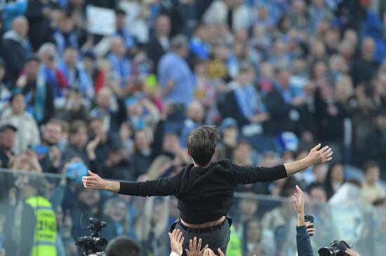 Russia Soccer Premier-League Zenit - Spartak