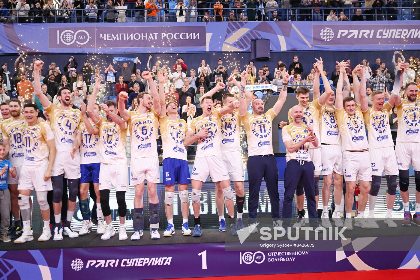 Russia Volleyball Championship Men Dynamo - Zenit-Kazan