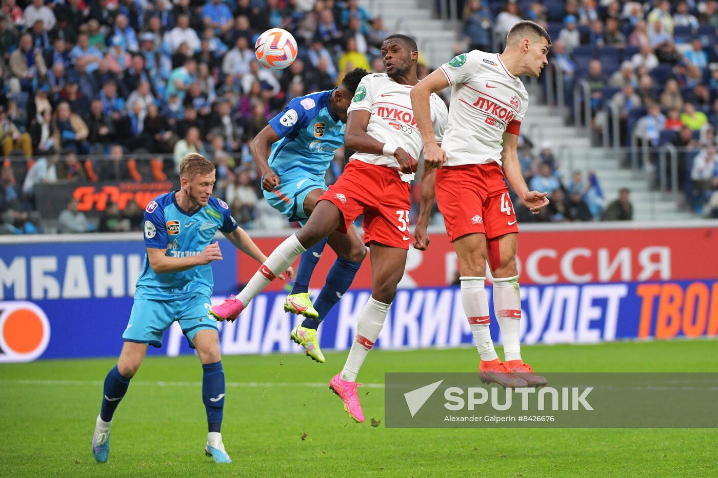 Russia Soccer Premier-League Zenit - Spartak