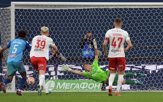 Russia Soccer Premier-League Zenit - Spartak