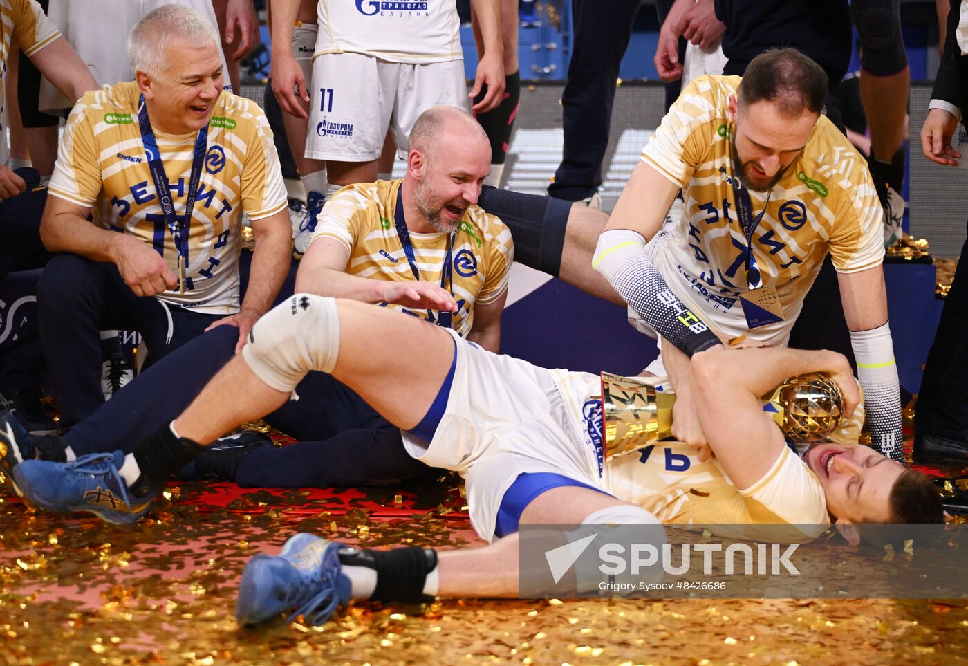 Russia Volleyball Championship Men Dynamo - Zenit-Kazan