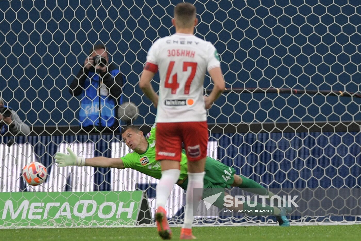 Russia Soccer Premier-League Zenit - Spartak