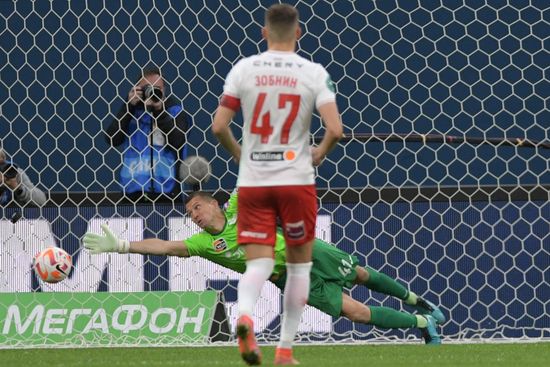 Russia Soccer Premier-League Zenit - Spartak
