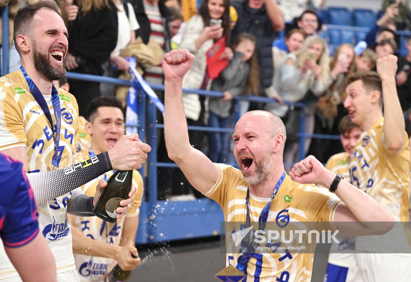 Russia Volleyball Championship Men Dynamo - Zenit-Kazan