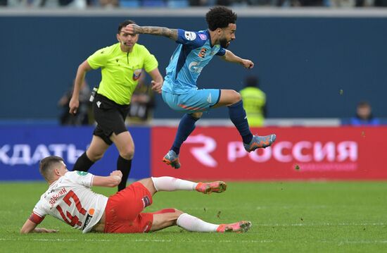 Russia Soccer Premier-League Zenit - Spartak