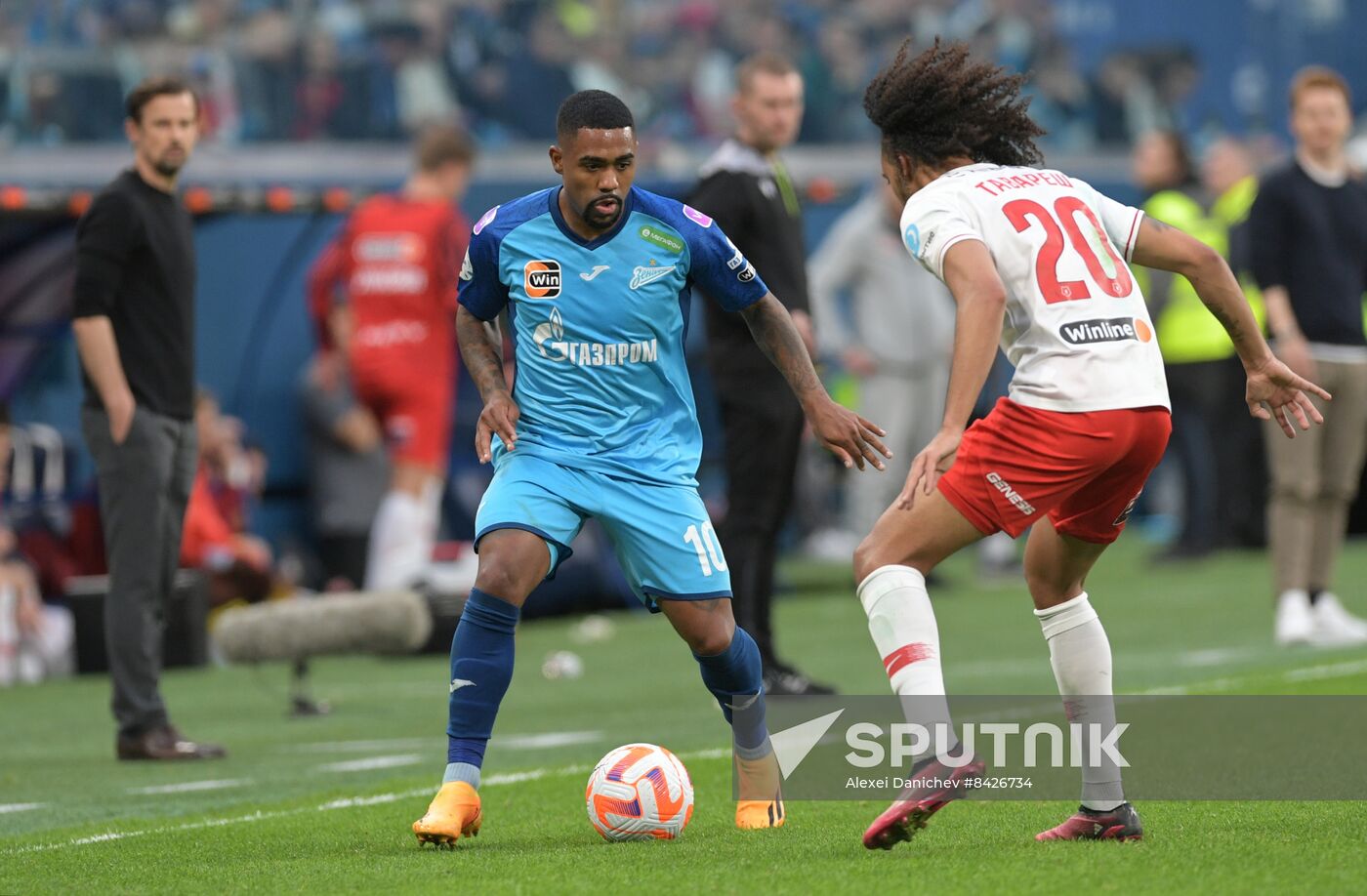 Russia Soccer Premier-League Zenit - Spartak