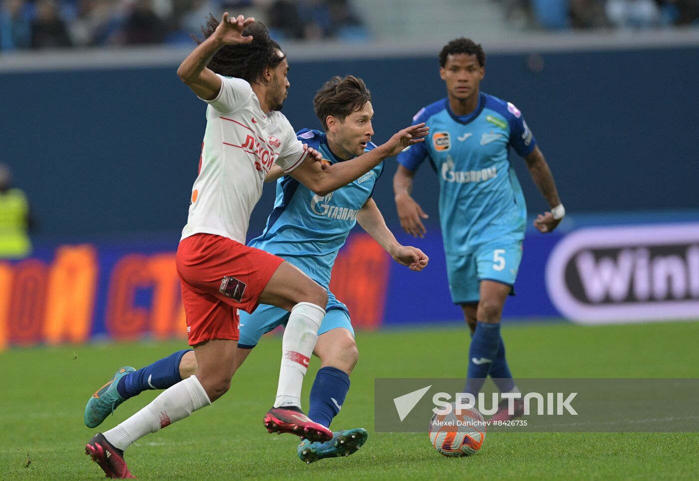 Russia Soccer Premier-League Zenit - Spartak