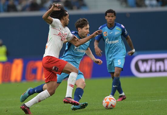 Russia Soccer Premier-League Zenit - Spartak