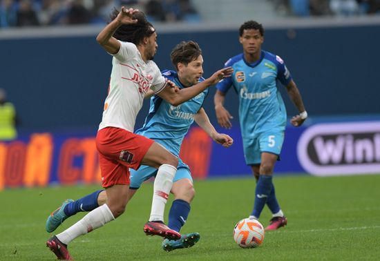 Russia Soccer Premier-League Zenit - Spartak