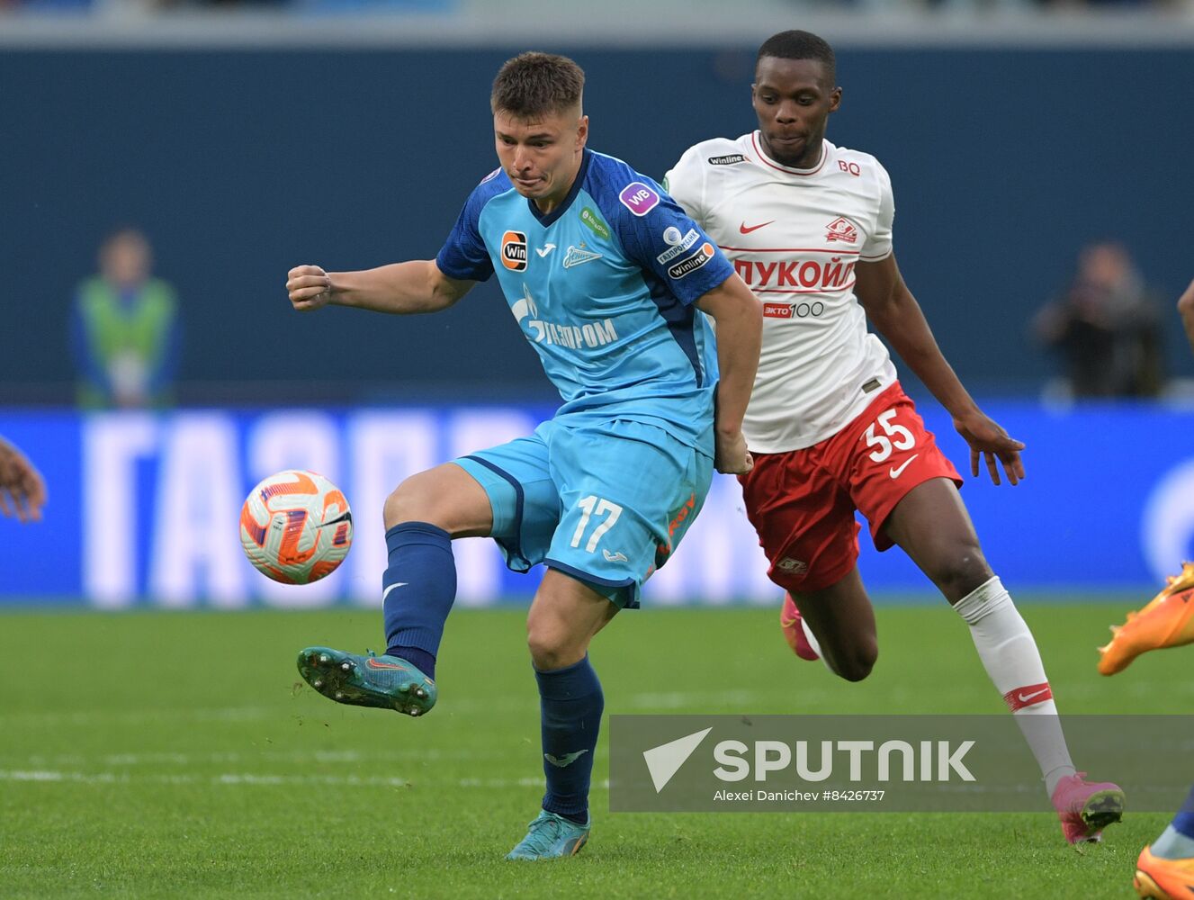 Russia Soccer Premier-League Zenit - Spartak