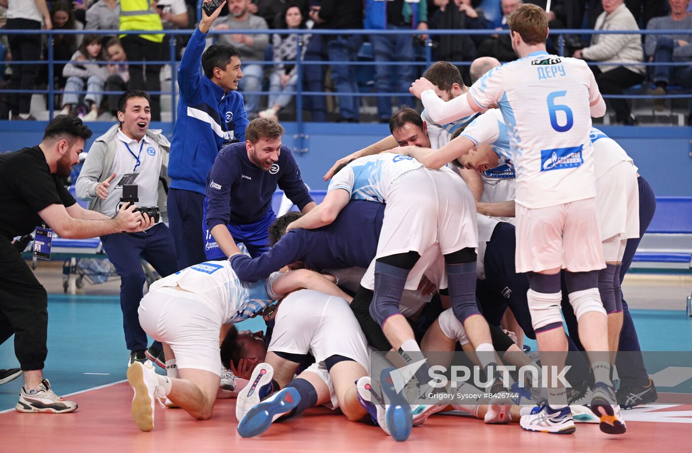 Russia Volleyball Championship Men Dynamo - Zenit-Kazan