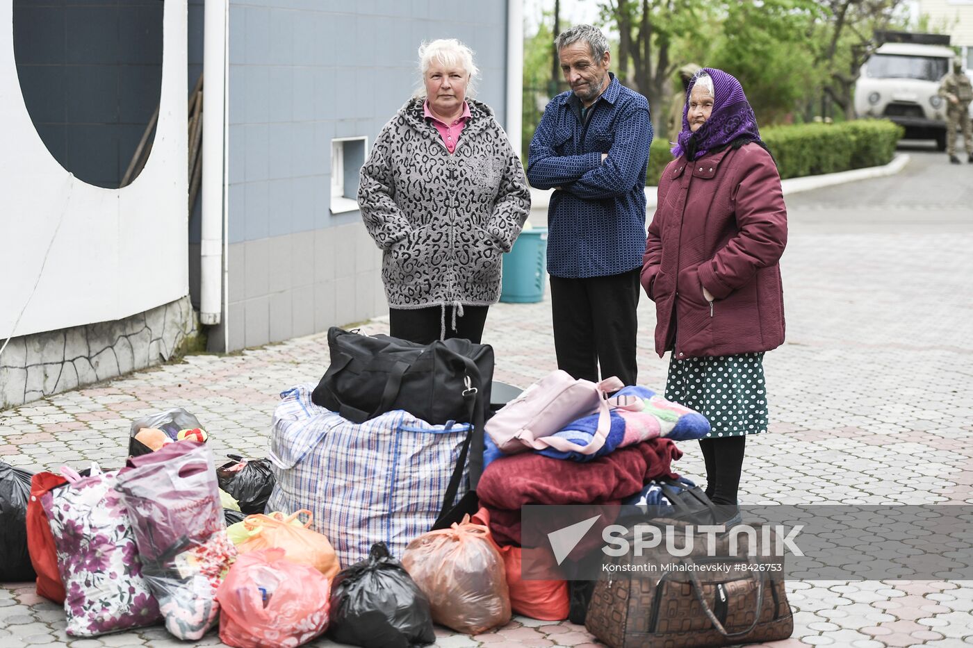 Russia Ukraine Military Operation Evacuees