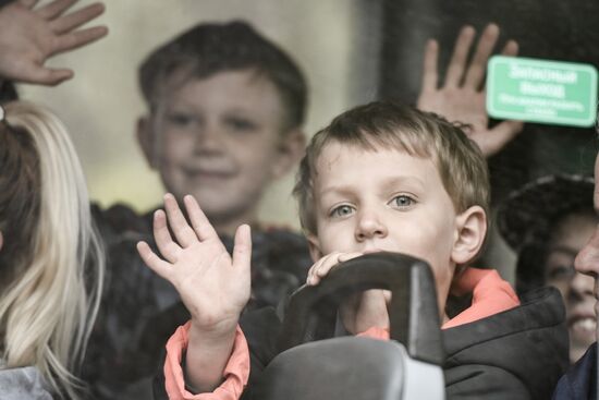 Russia Ukraine Military Operation Evacuees