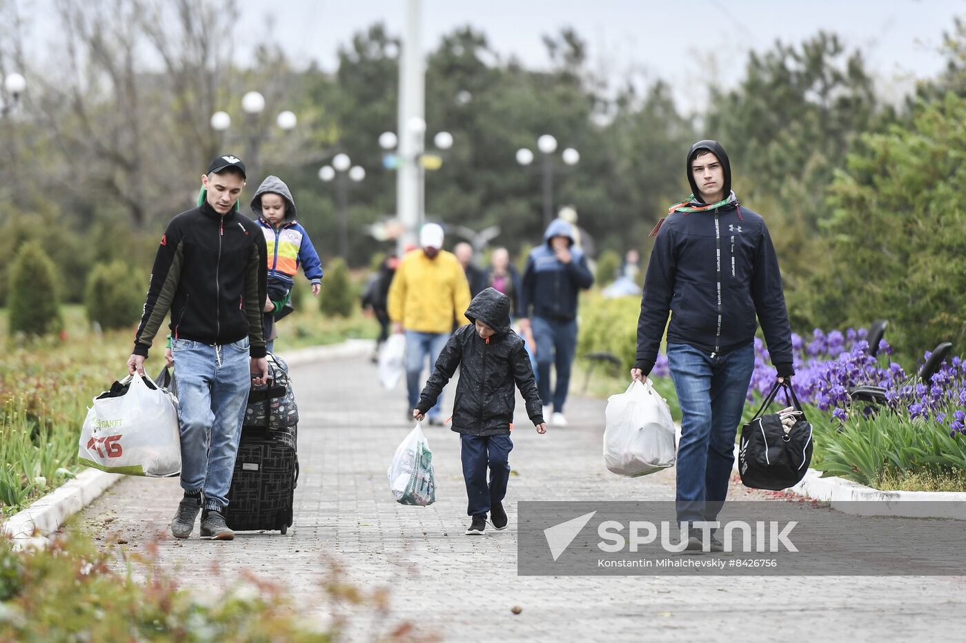 Russia Ukraine Military Operation Evacuees