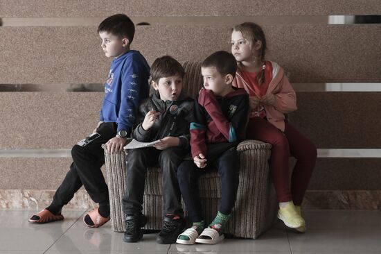 Russia Ukraine Military Operation Evacuees
